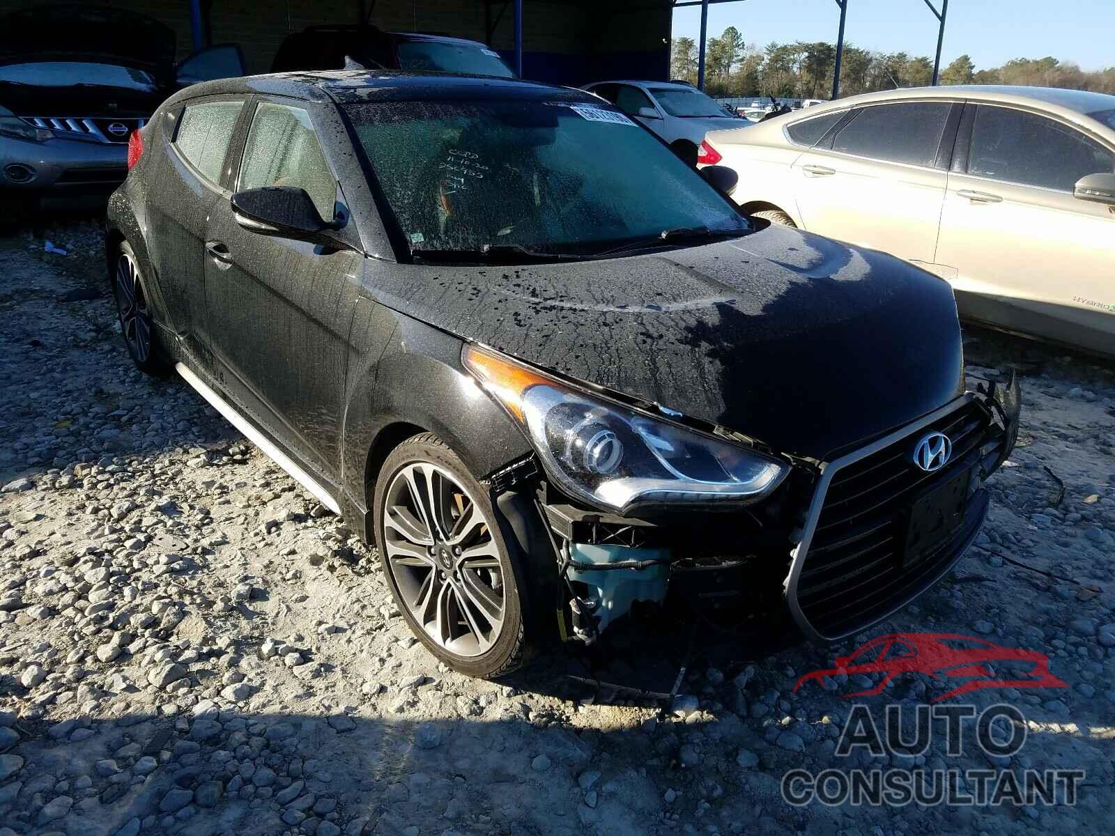 HYUNDAI VELOSTER 2016 - KMHTC6AE1GU256955