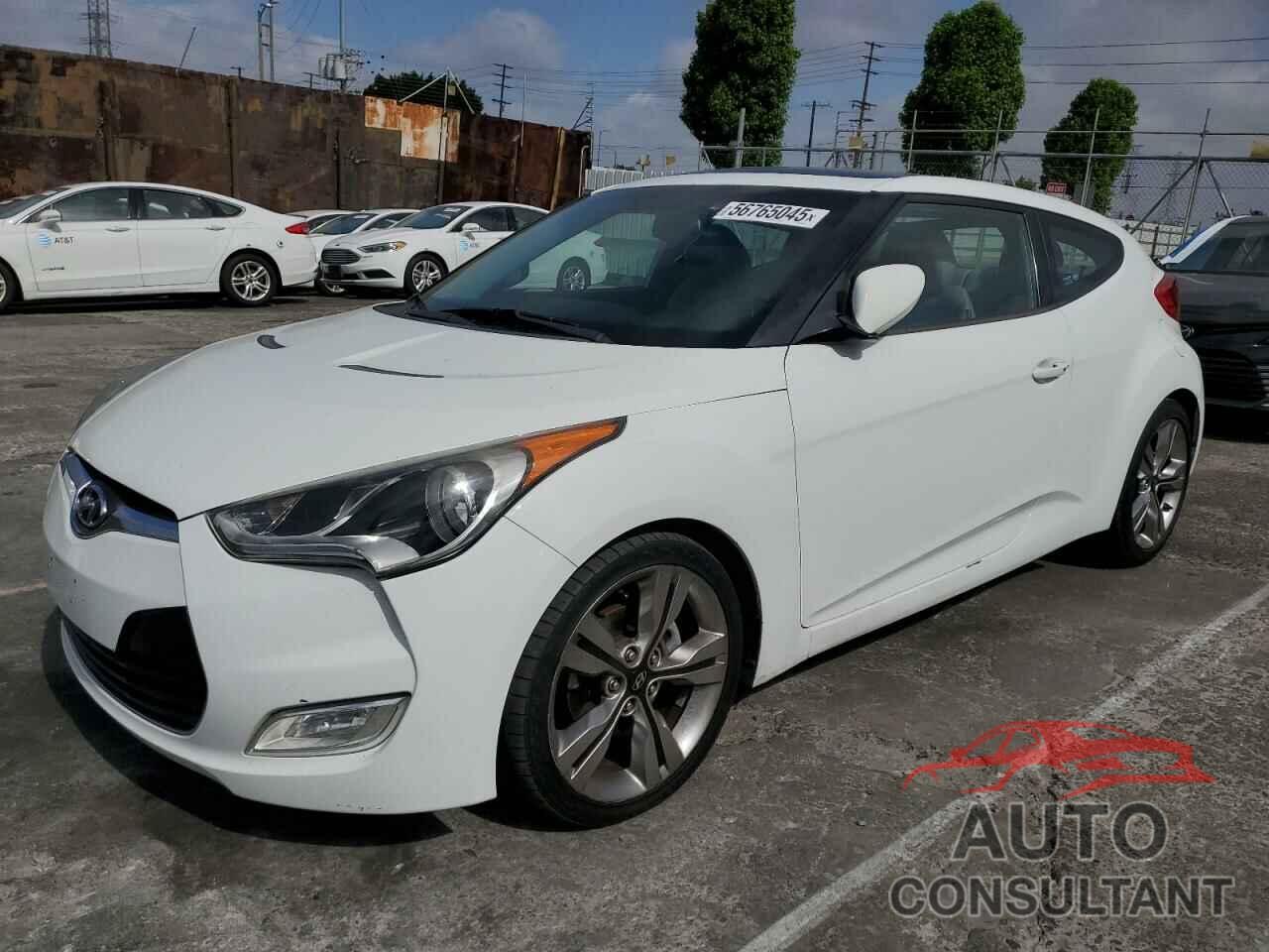 HYUNDAI VELOSTER 2012 - KMHTC6AD0CU044419