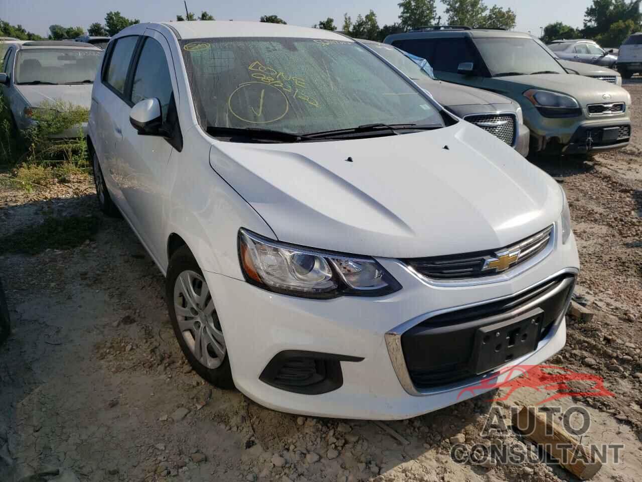 CHEVROLET SONIC 2020 - 1G1JG6SB8L4111418