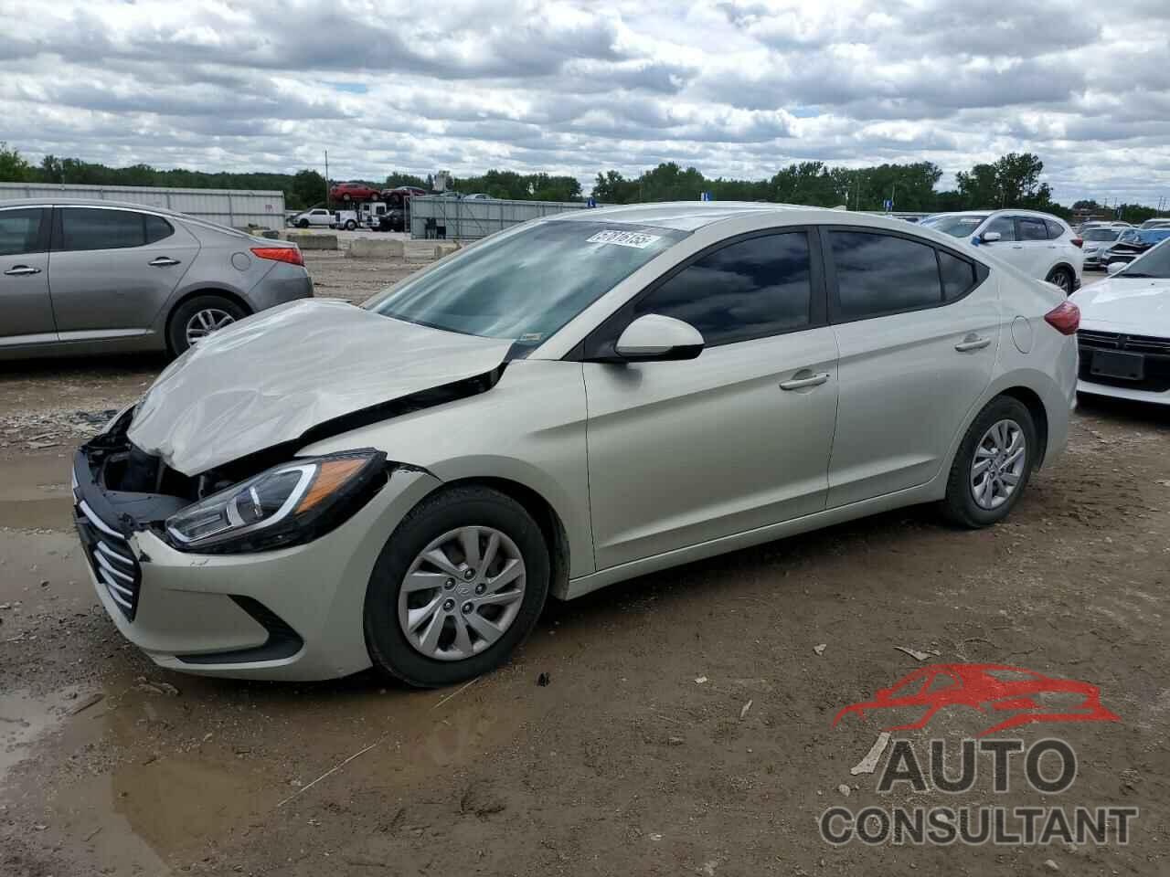 HYUNDAI ELANTRA 2017 - KMHD74LFXHU398404