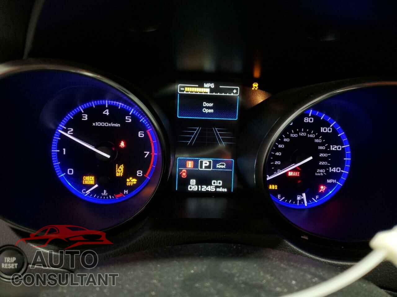 SUBARU OUTBACK 2016 - 4S4BSAFC7G3345802