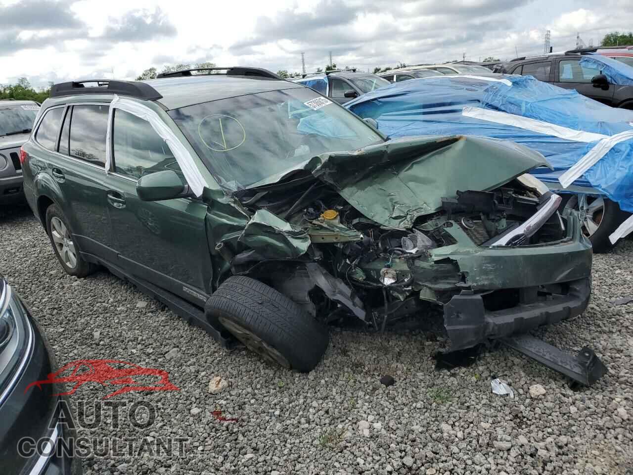 SUBARU OUTBACK 2012 - 4S4BRBCC2C3232436