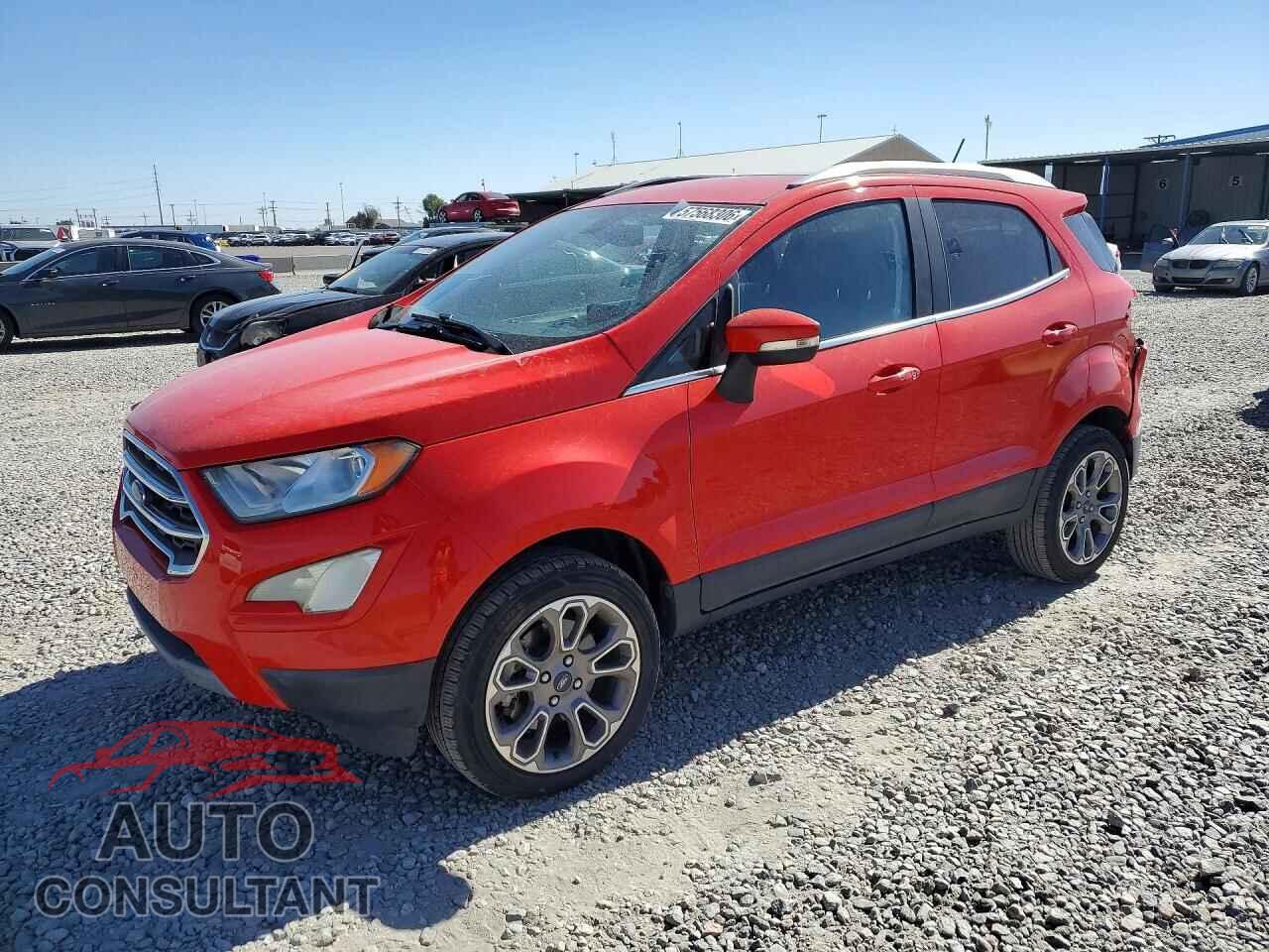 FORD ECOSPORT 2019 - MAJ6S3KL1KC256801