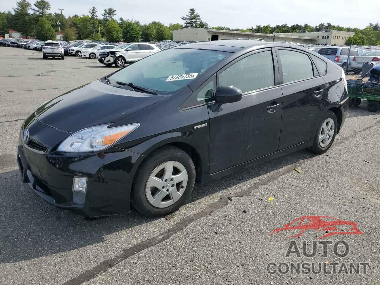 TOYOTA PRIUS 2011 - JTDKN3DU2B5371787