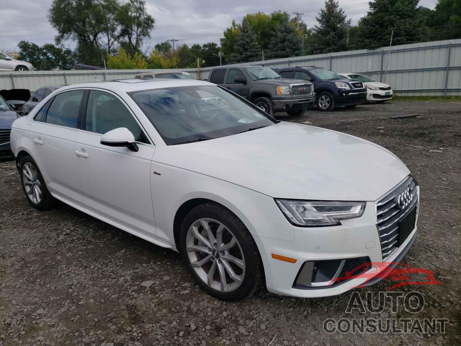 AUDI A4 2019 - WAUENAF40KA006950