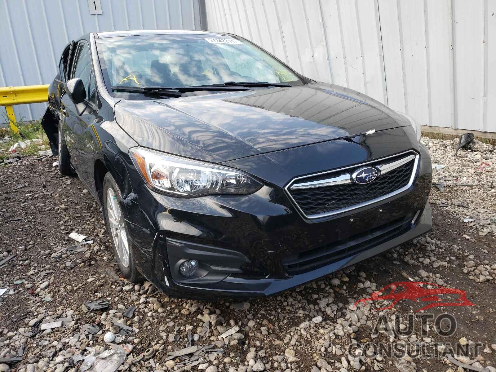 SUBARU IMPREZA 2018 - 4S3GKAD6XJ3612560