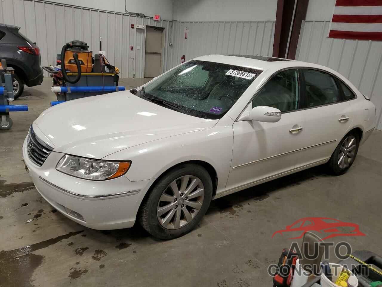 HYUNDAI AZERA 2009 - KMHFC46F29A371099