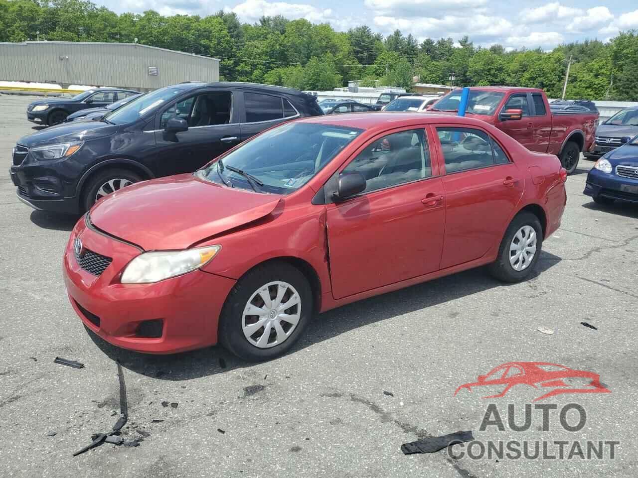 TOYOTA COROLLA 2009 - 2T1BU40E89C024663