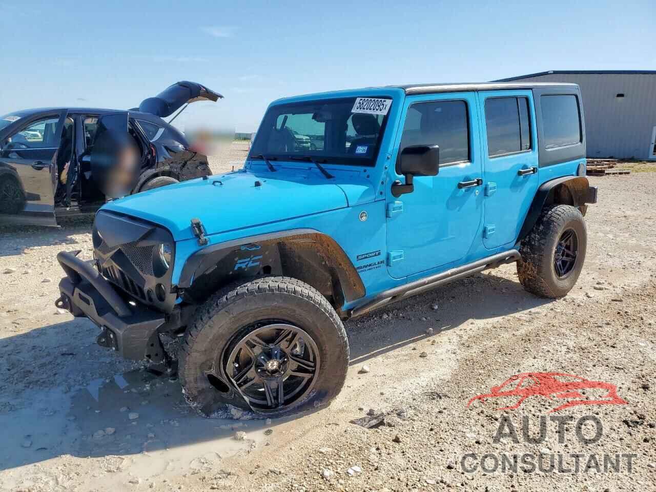 JEEP WRANGLER 2017 - 1C4BJWDG4HL635801