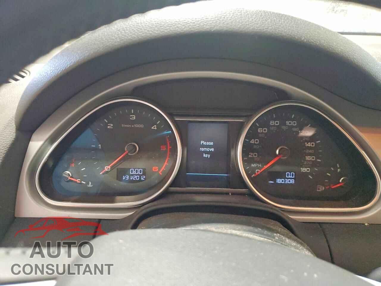 AUDI Q7 2013 - WA1VMAFE2DD009097