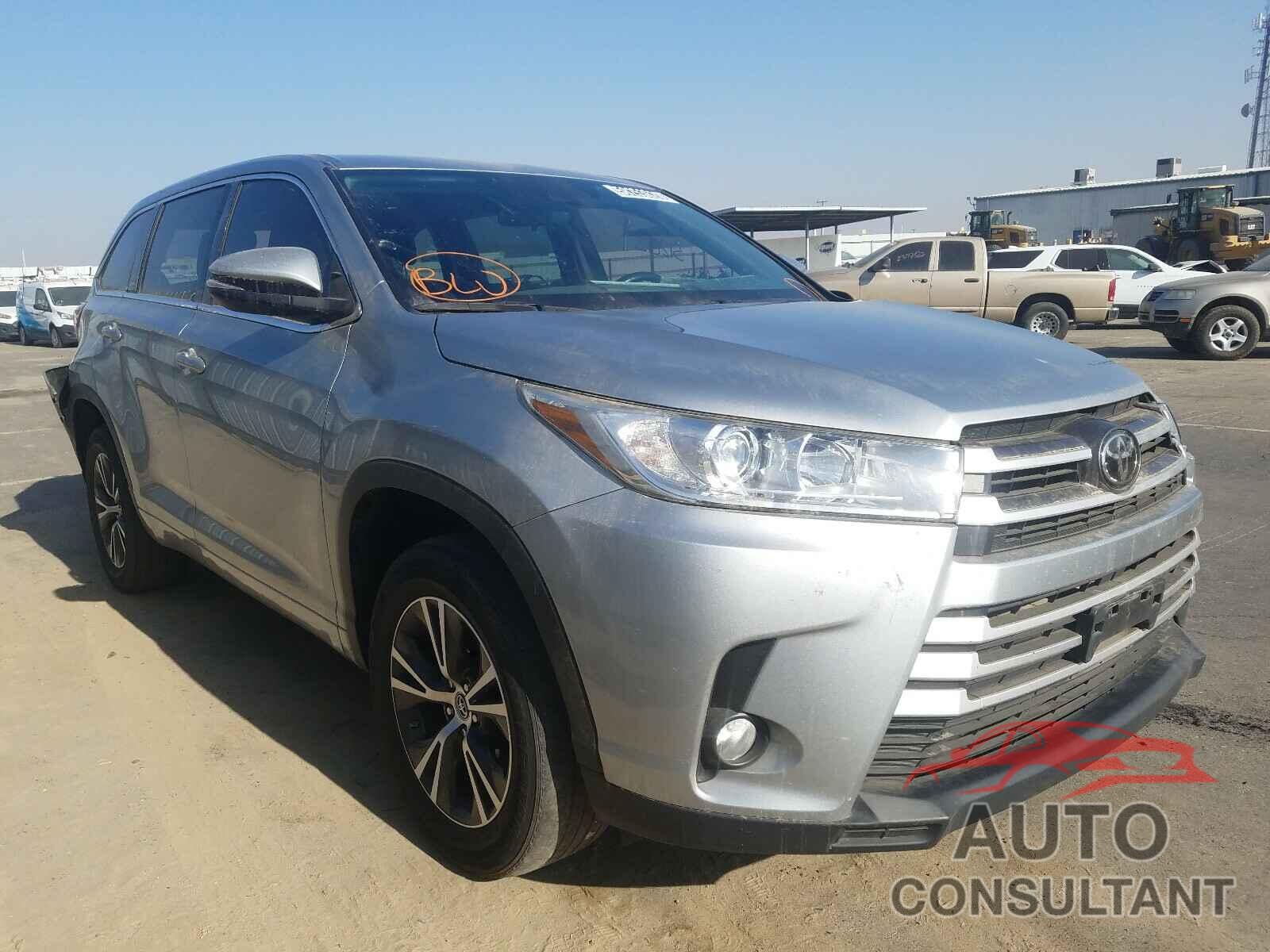 TOYOTA HIGHLANDER 2017 - 5TDZZRFH1HS229004