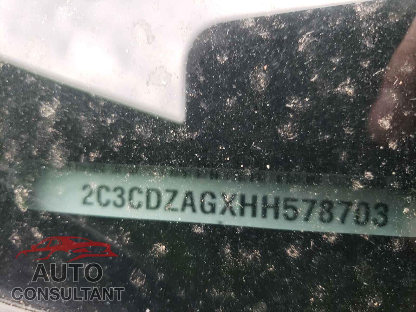 DODGE CHALLENGER 2017 - 2C3CDZAGXHH578703