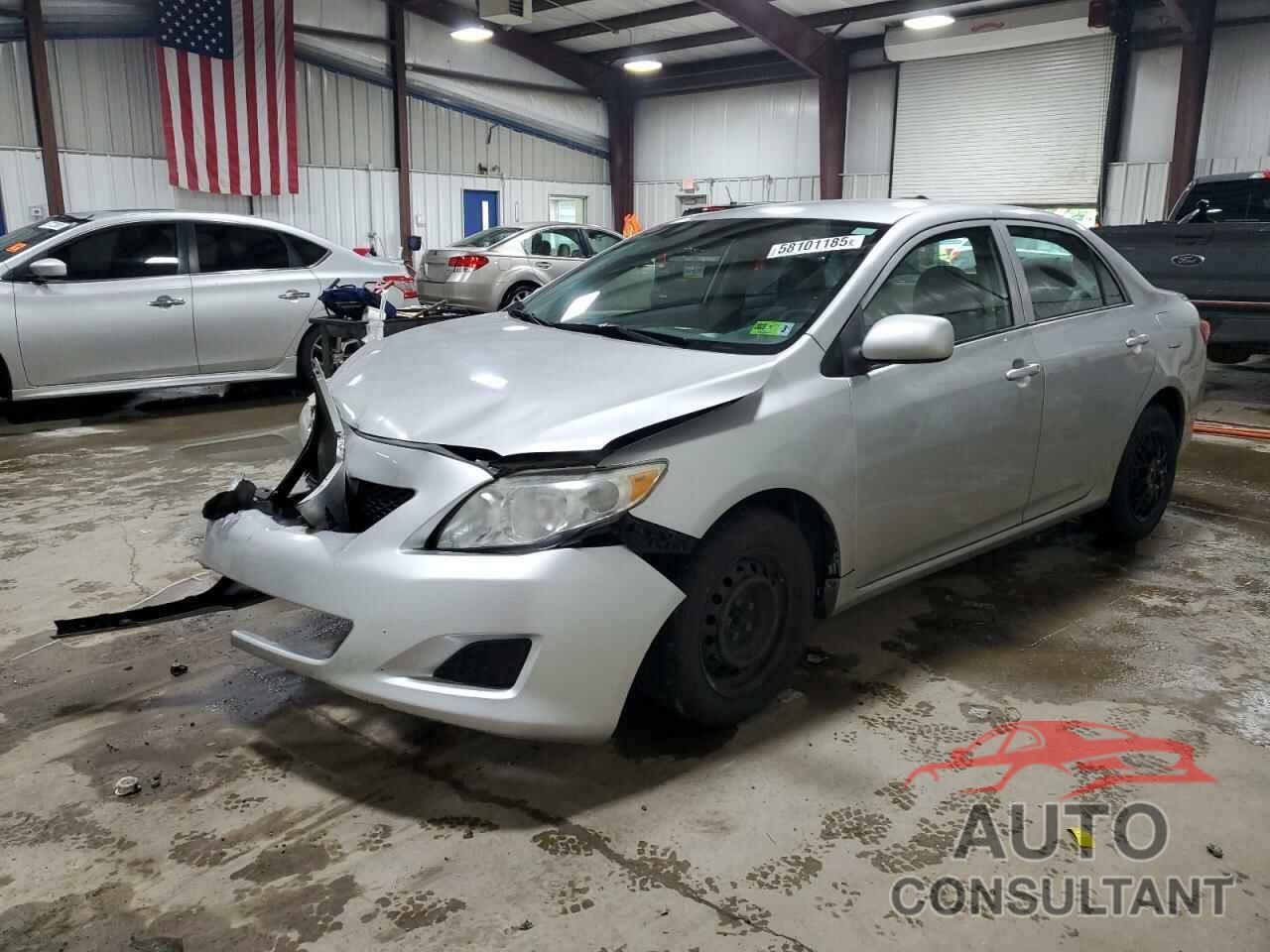 TOYOTA COROLLA 2009 - 1NXBU40E69Z072497