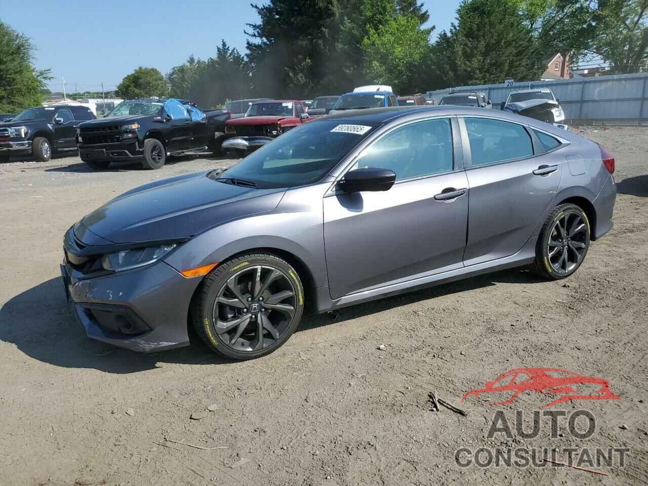 HONDA CIVIC 2021 - 19XFC2F87ME004313