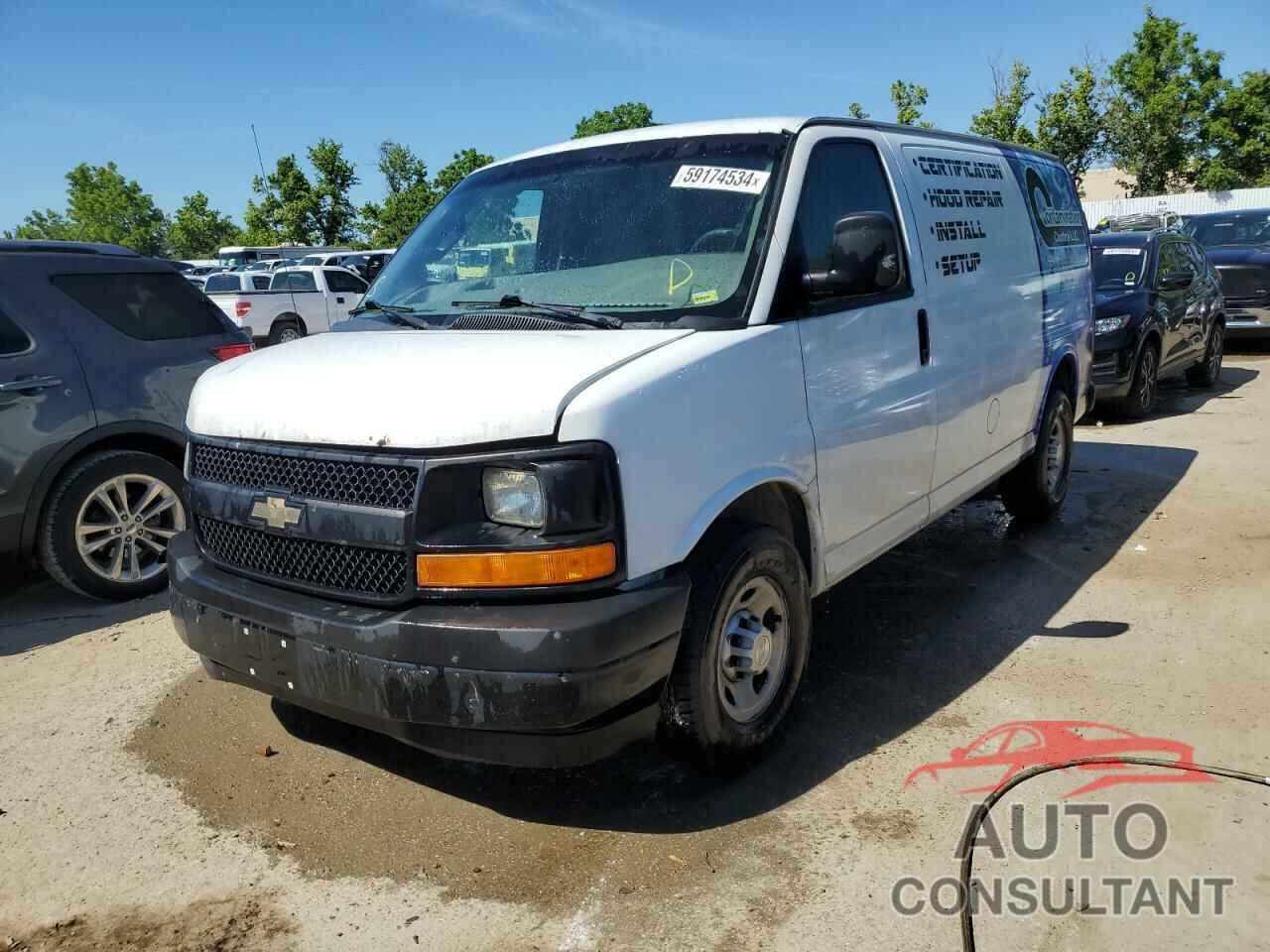CHEVROLET EXPRESS 2017 - 1GCWGAFF0H1116229