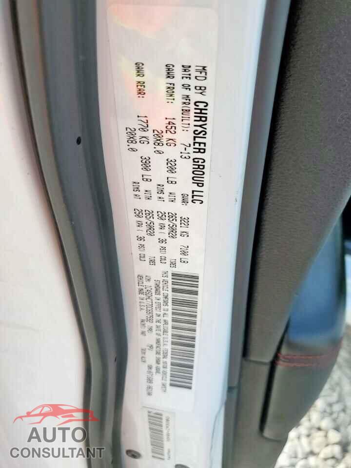 DODGE DURANGO 2013 - 1C4SDHCT7DC697592