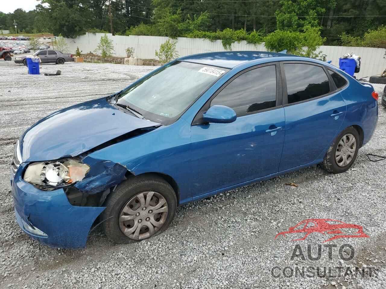 HYUNDAI ELANTRA 2010 - KMHDU4AD0AU828103