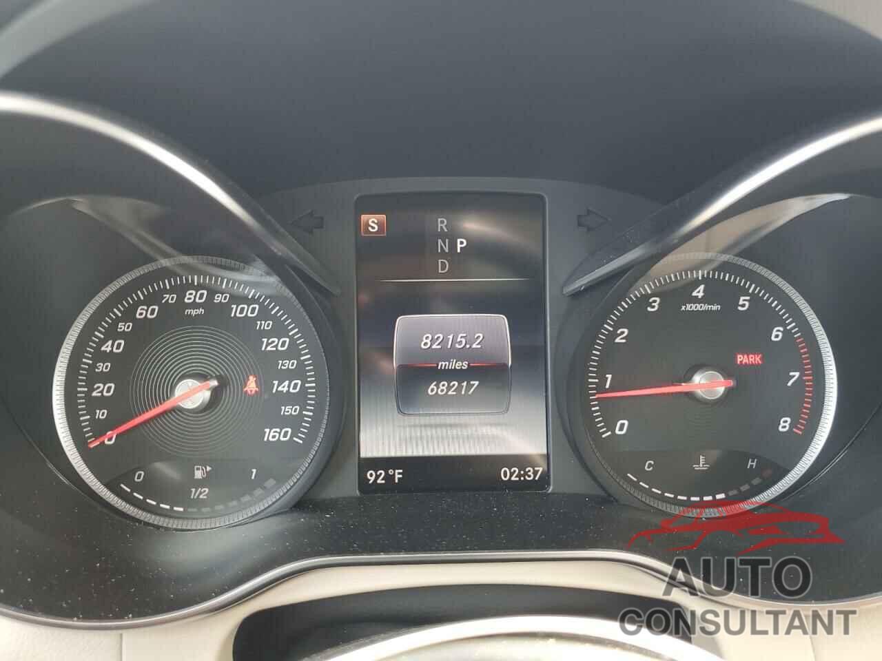 MERCEDES-BENZ GLC-CLASS 2018 - WDC0G4JB8JV081878