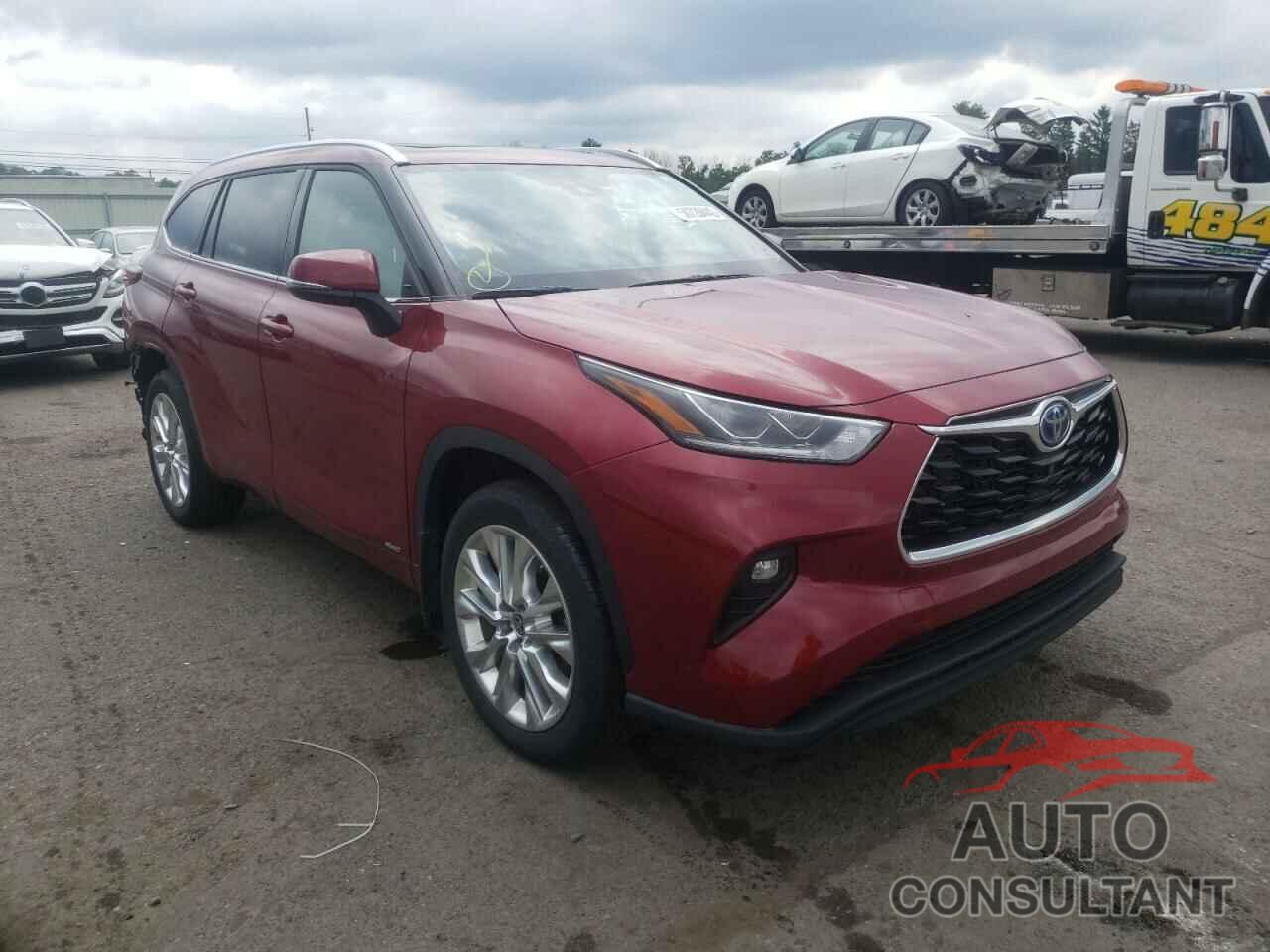 TOYOTA HIGHLANDER 2022 - 5TDXBRCH4NS544553