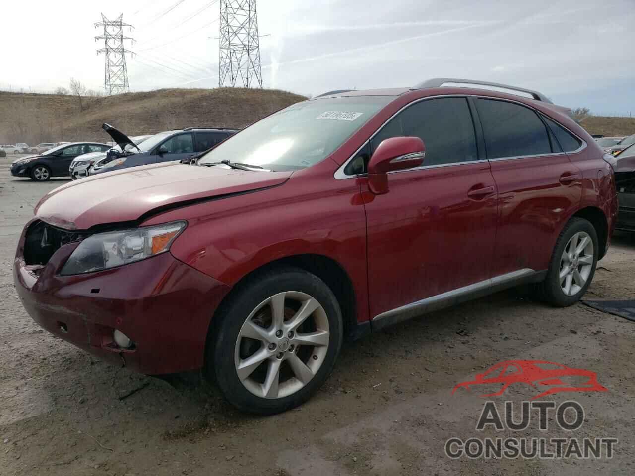 LEXUS RX350 2010 - 2T2ZK1BA0AC016022