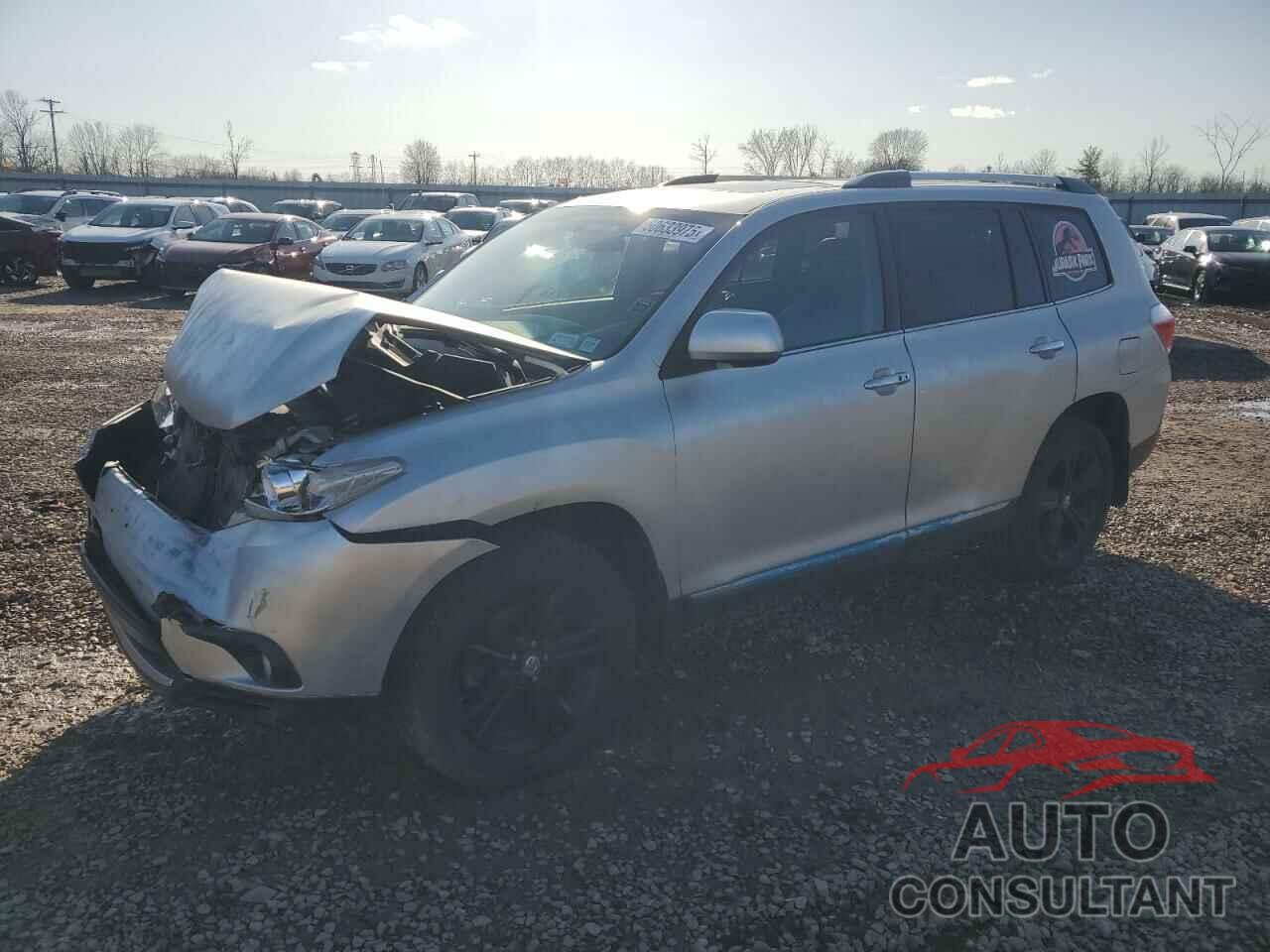 TOYOTA HIGHLANDER 2012 - 5TDDK3EH3CS127807