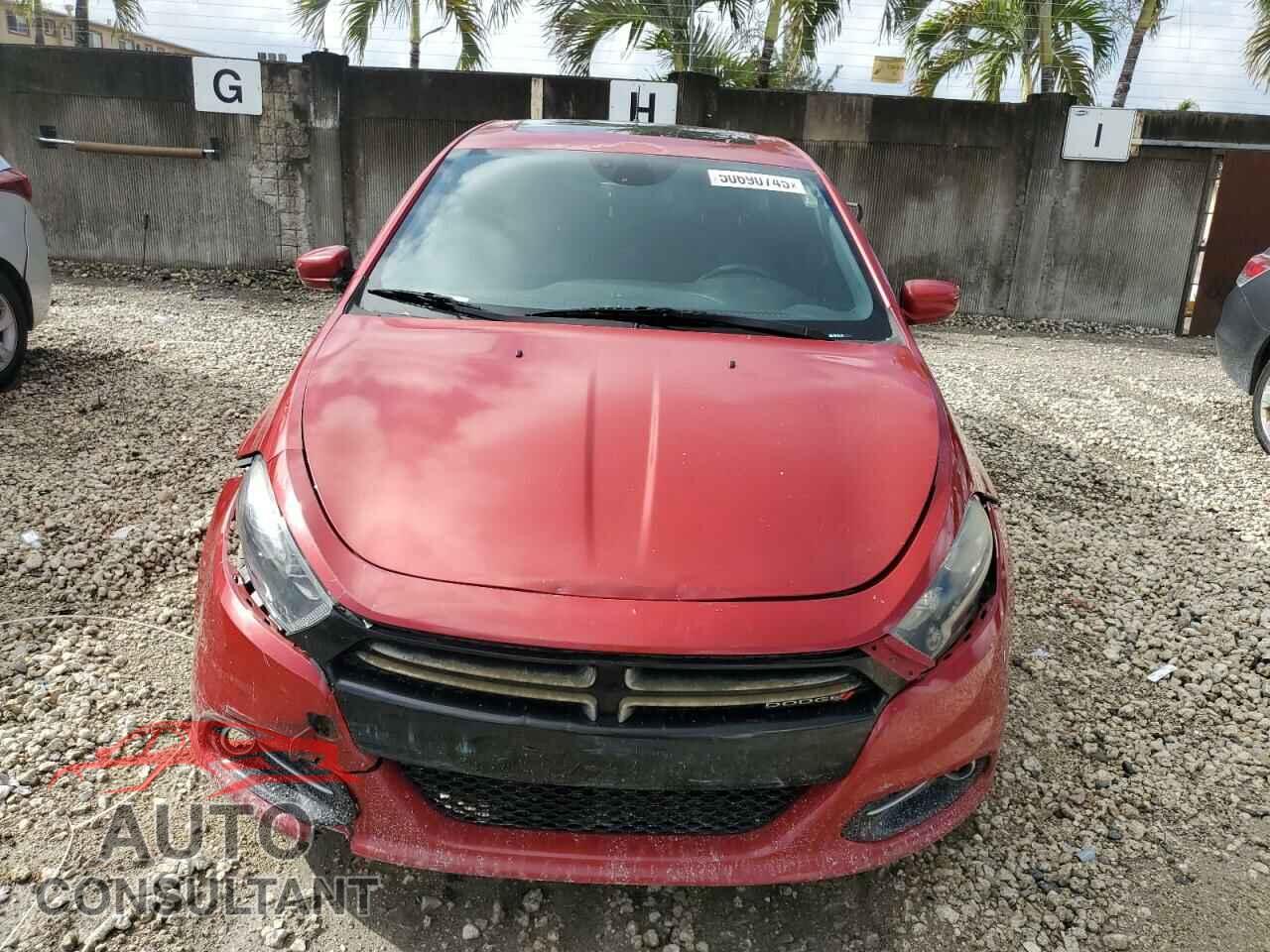 DODGE DART 2014 - 1C3CDFEB2ED705529