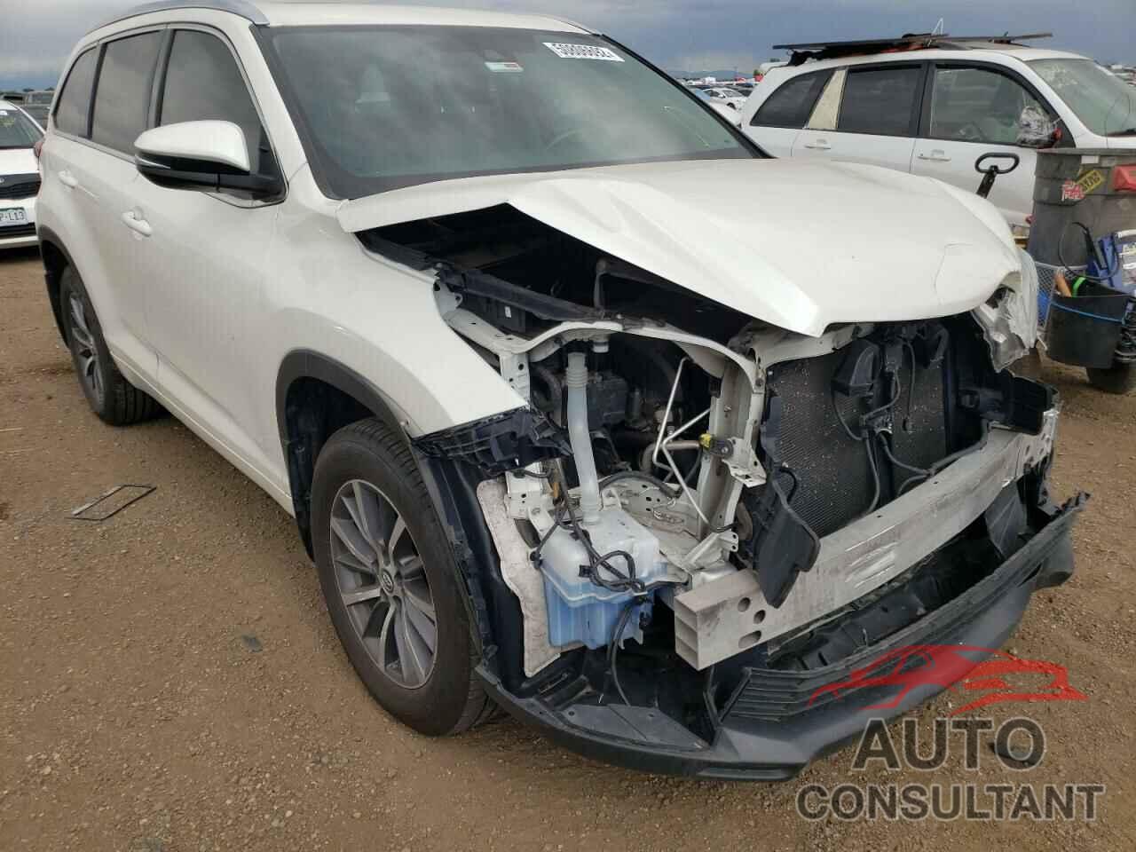 TOYOTA HIGHLANDER 2017 - 5TDJZRFH4HS520884
