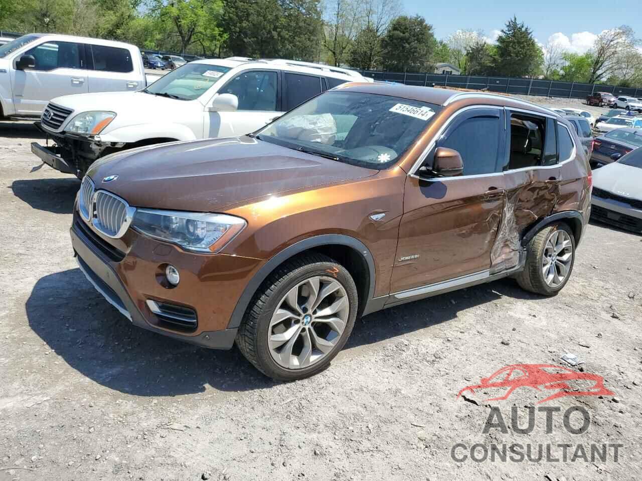 BMW X3 2017 - 5UXWX9C52H0D98732