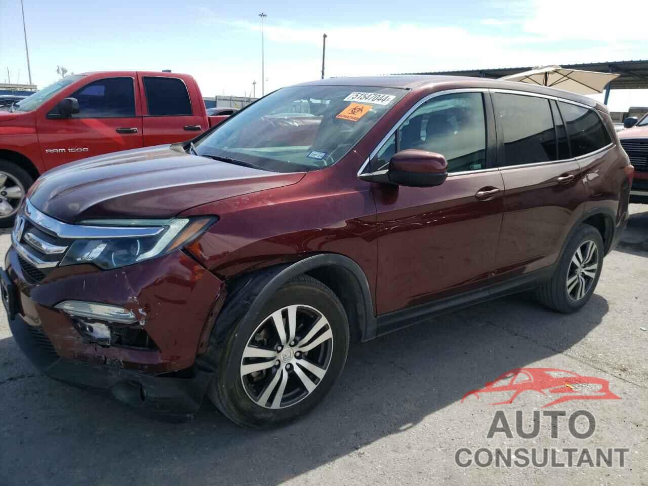 HONDA PILOT 2018 - 5FNYF5H52JB006710