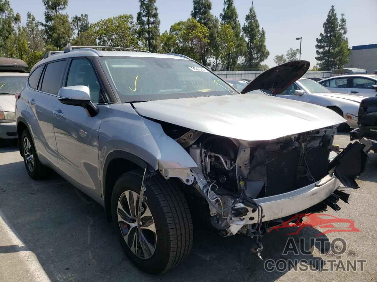 TOYOTA HIGHLANDER 2021 - 5TDHZRAH2MS047535