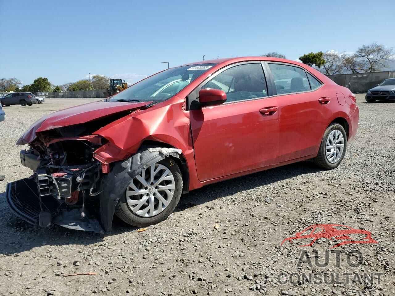 TOYOTA COROLLA 2019 - 5YFBURHE1KP889806