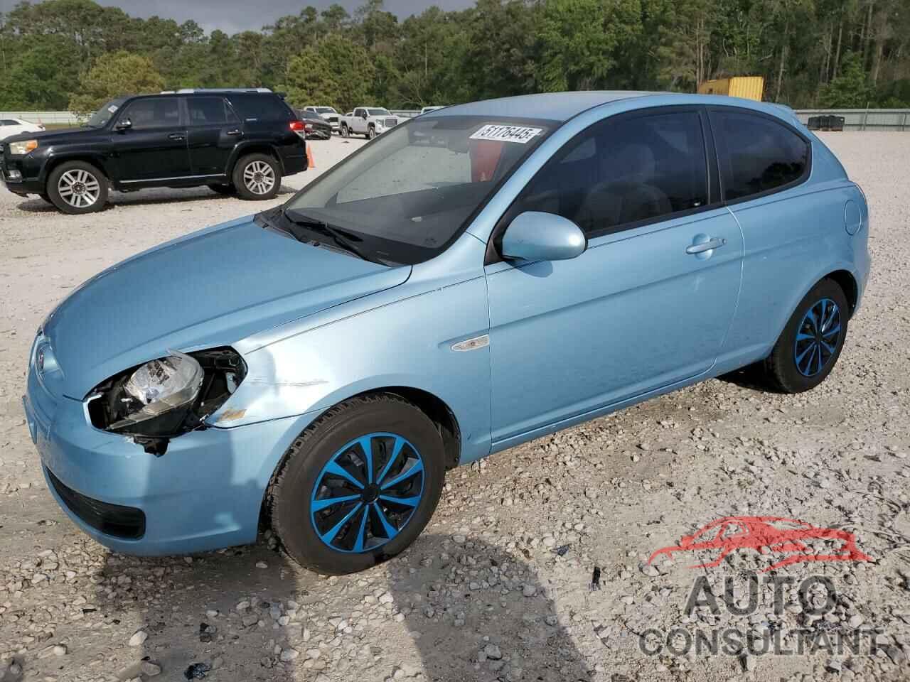 HYUNDAI ACCENT 2009 - KMHCM36C29U127029