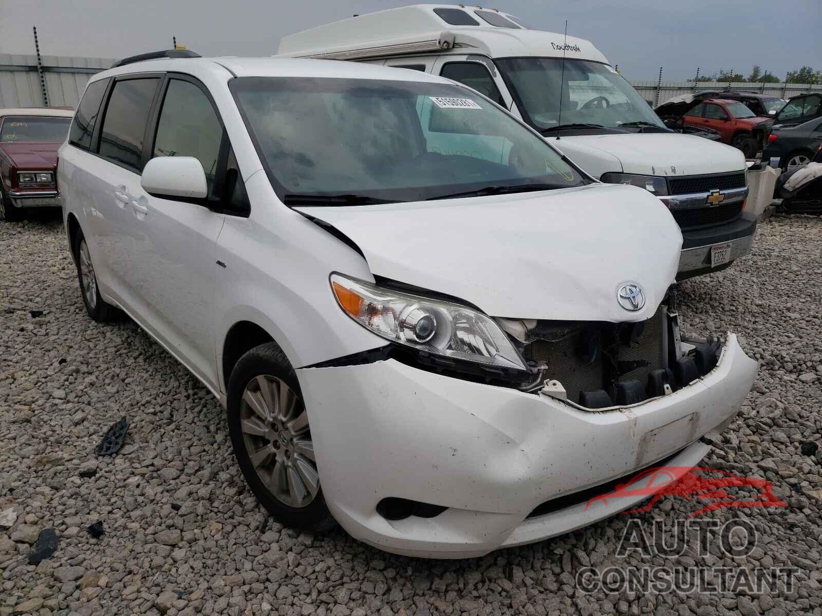 TOYOTA SIENNA 2016 - 5TDJK3DC2GS134181