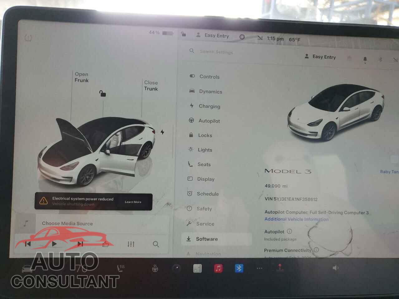 TESLA MODEL 3 2022 - 5YJ3E1EA1NF358612