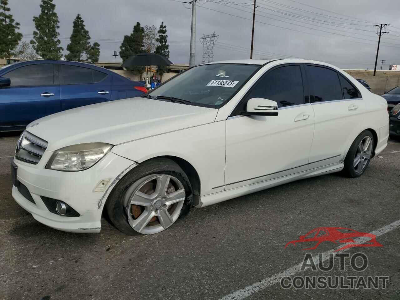 MERCEDES-BENZ C-CLASS 2010 - WDDGF5EB7AR092571