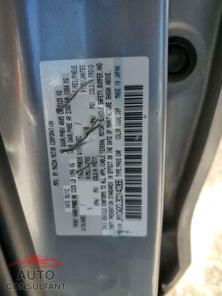 MAZDA 5 2012 - JM1CW2CL3C0140366