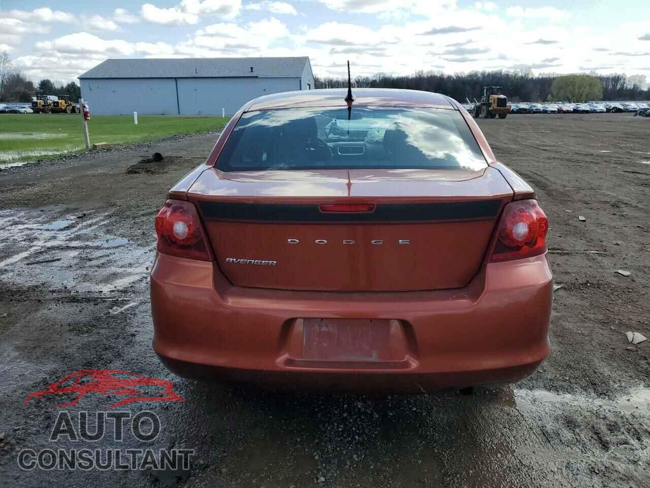 DODGE AVENGER 2012 - 1C3CDZAB8CN264858
