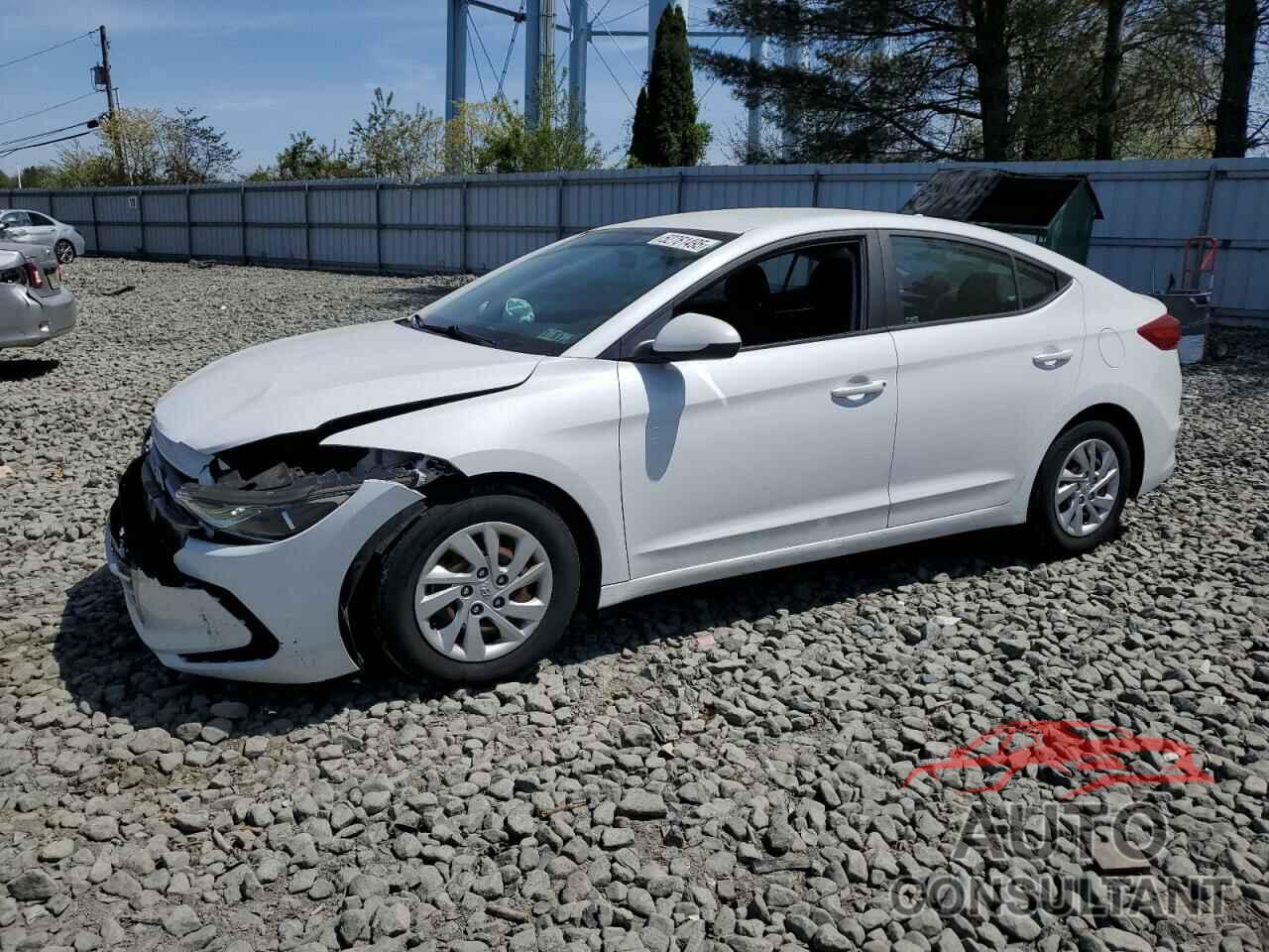 HYUNDAI ELANTRA 2018 - 5NPD74LF6JH384164