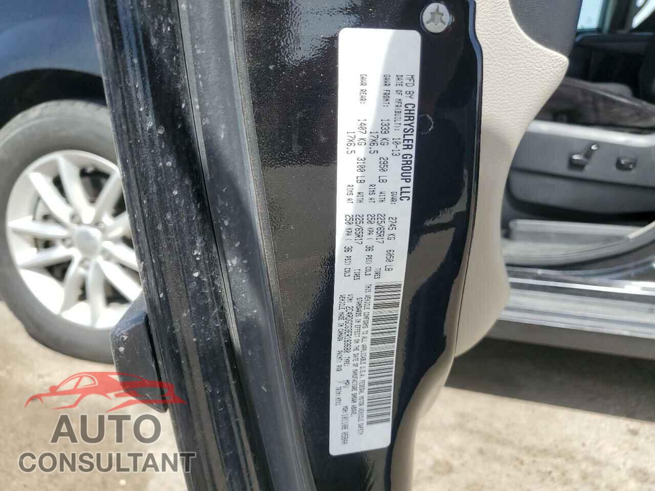 DODGE CARAVAN 2014 - 2C4RDGCG3ER183680
