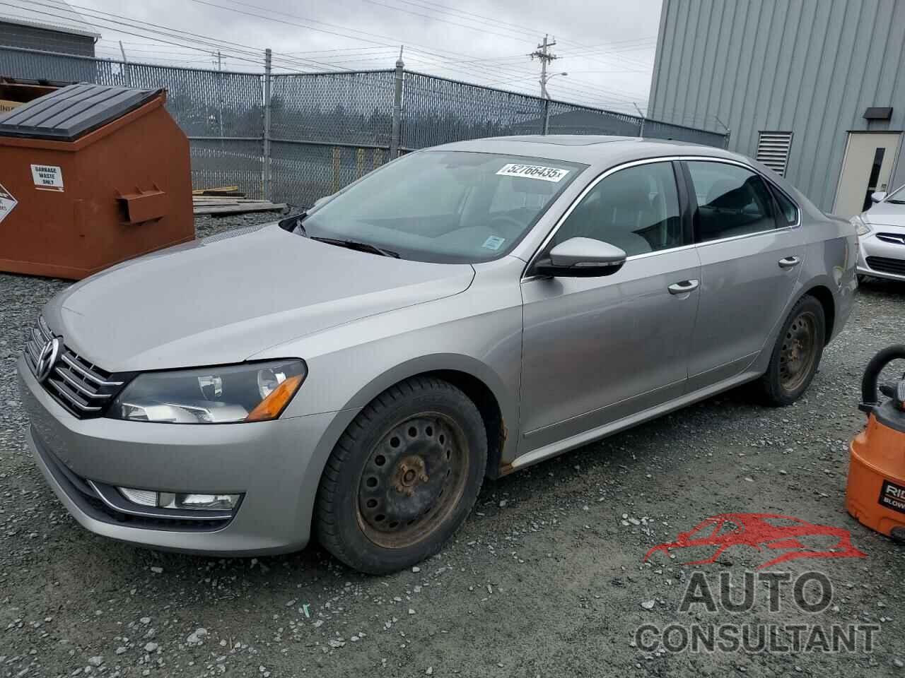 VOLKSWAGEN PASSAT 2012 - 1VWCN7A33CC065487