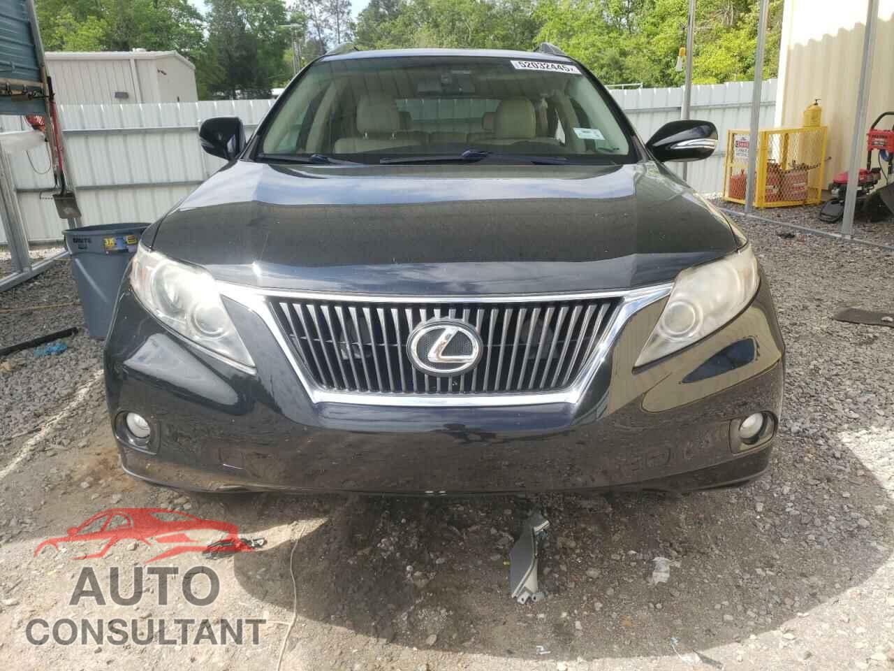 LEXUS RX350 2010 - 2T2BK1BA4AC046366