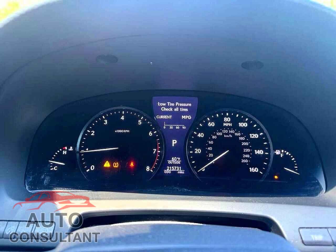LEXUS LS460 2013 - JTHCL5EFXD5018351