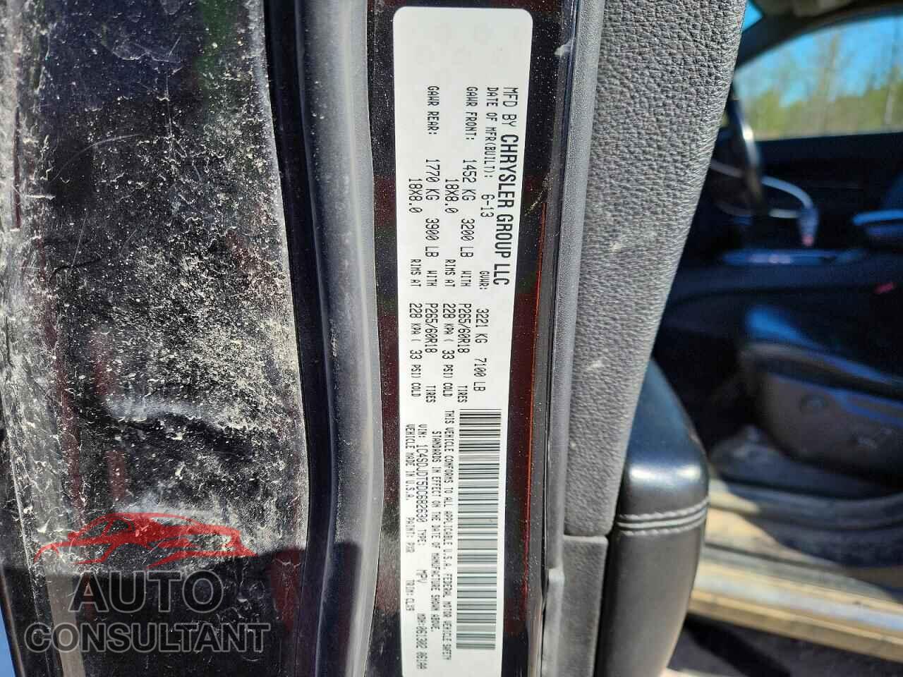 DODGE DURANGO 2013 - 1C4SDJDT5DC682630