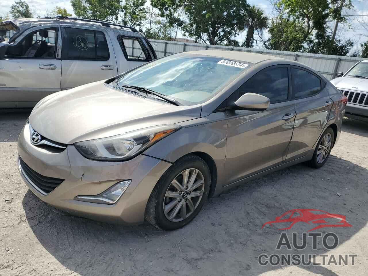 HYUNDAI ELANTRA 2016 - 5NPDH4AE9GH753812