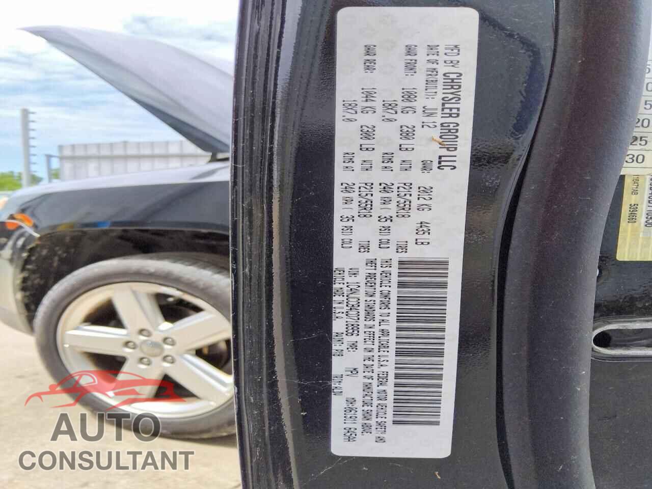 JEEP COMPASS 2012 - 1C4NJCCB4CD718956