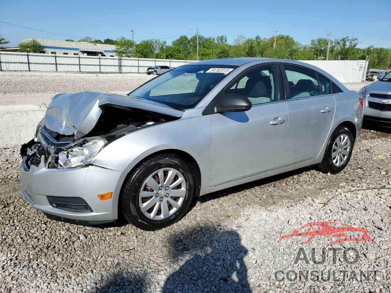 CHEVROLET CRUZE 2011 - 1G1PC5SH3B7214182
