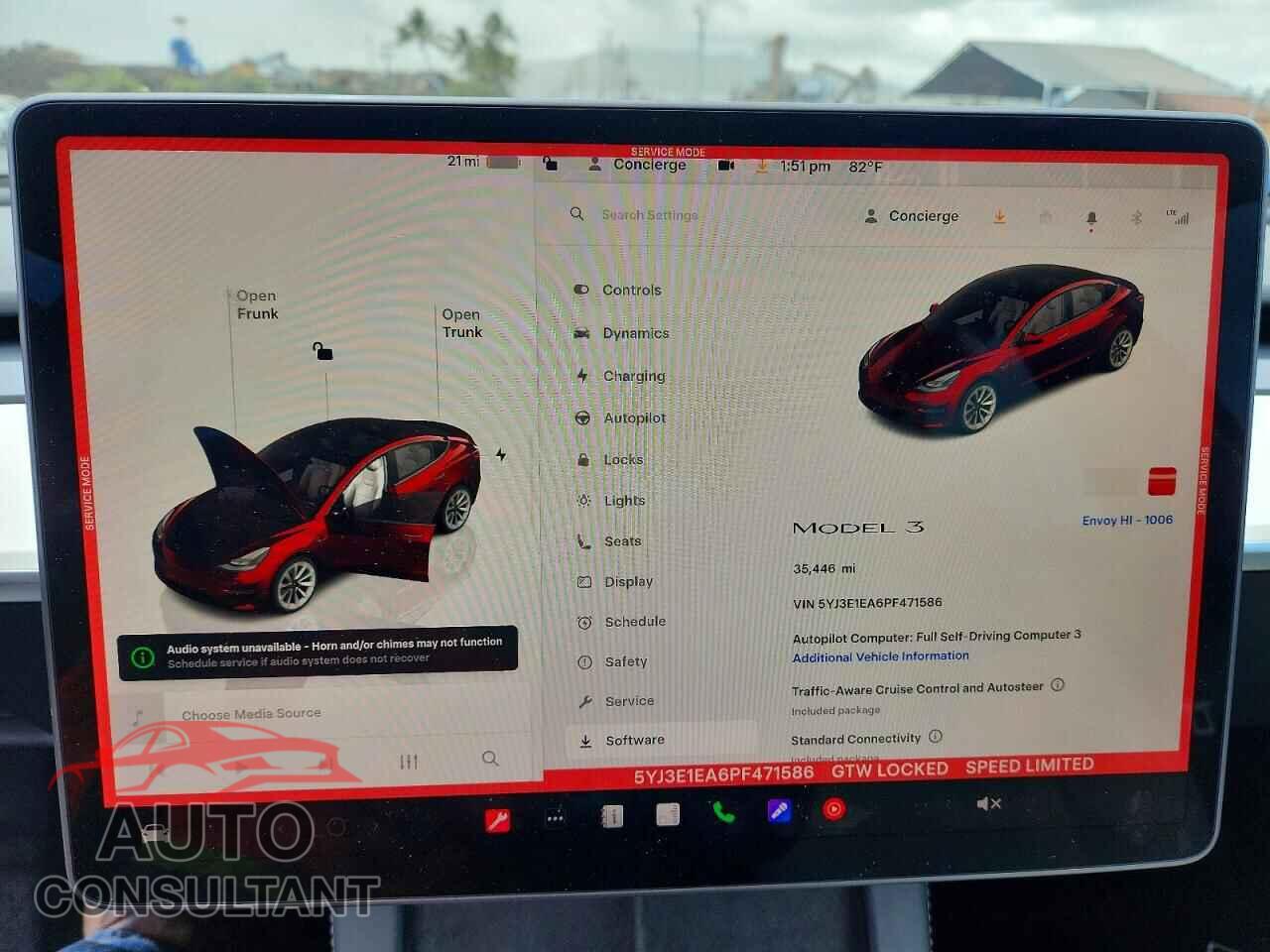 TESLA MODEL 3 2023 - 5YJ3E1EA6PF471586