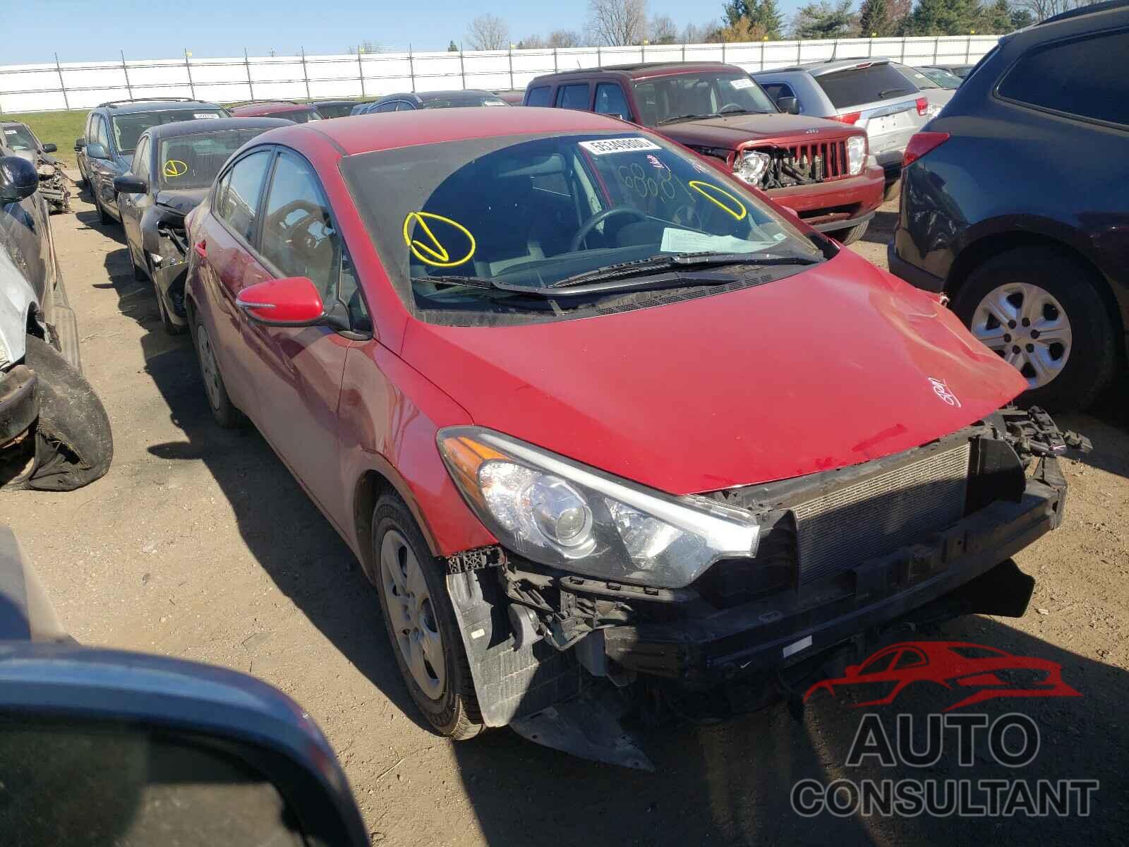 KIA FORTE 2016 - KNAFX4A61G5555713