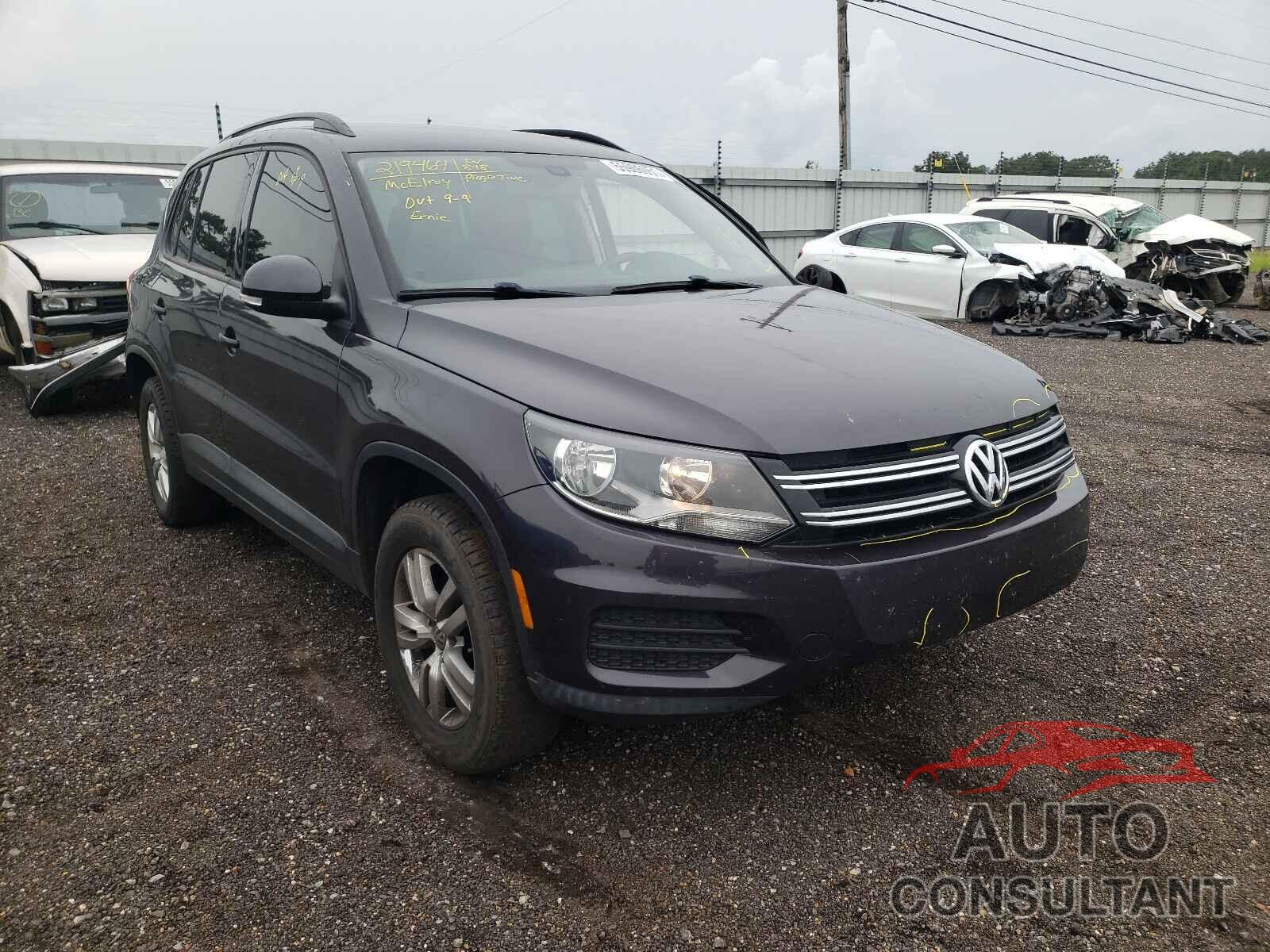 VOLKSWAGEN TIGUAN 2016 - WVGAV7AX0GW567015