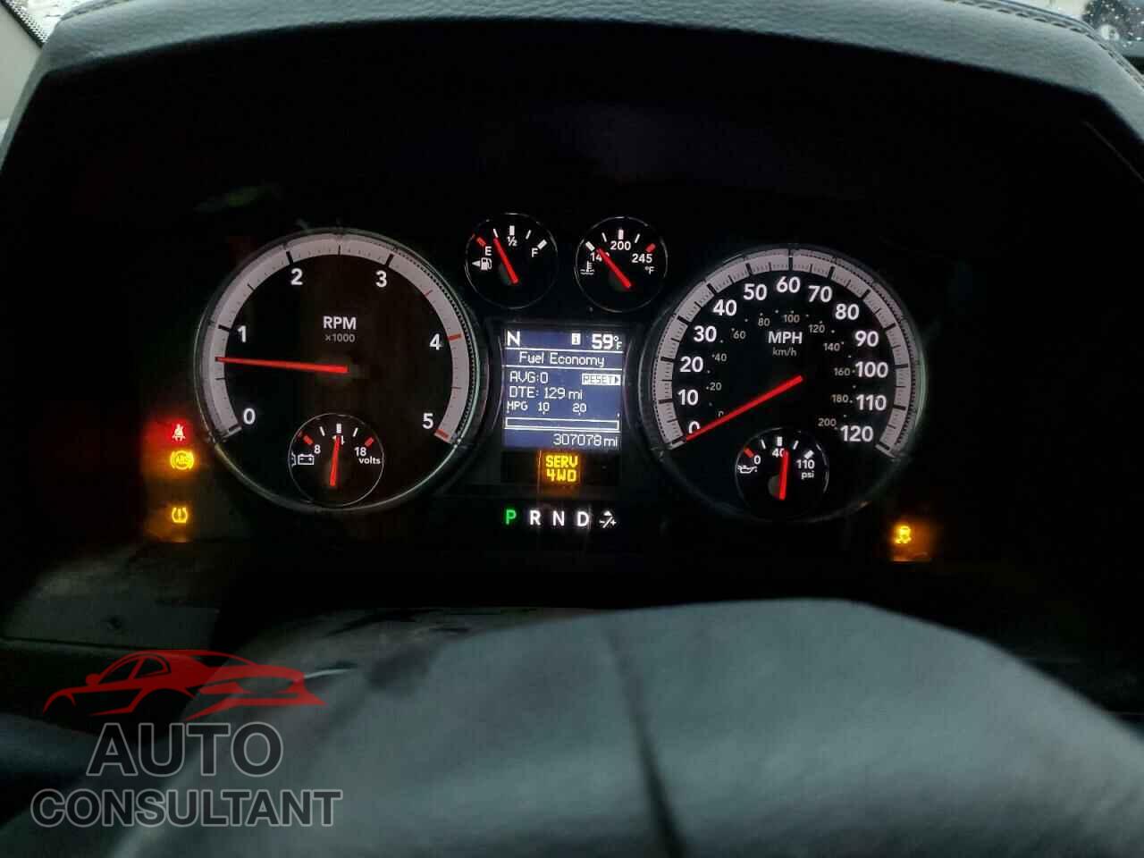 DODGE RAM 2500 2012 - 3C6UD5PL9CG215726